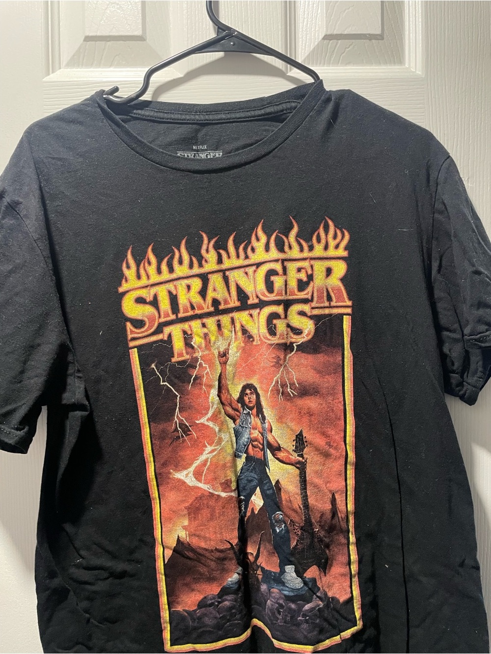 Size L Netflix Eddie Munson Stranger Things TShirt